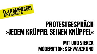 Protestgespräch mit Udo Sierck »Jedem Krüppel seinen Knüppel« [upl. by Mckay]