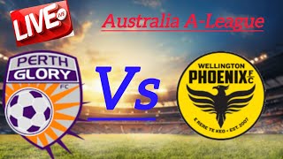 Football match Australia ALeague Live StreamPerth GloryVsWellington Phoenix [upl. by Rivers]