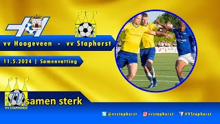 vv Hoogeveen  vv Staphorst  1152024  Samenvatting [upl. by Wunder738]