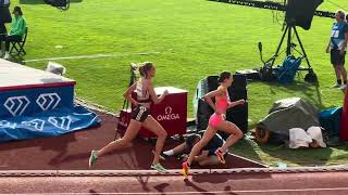 Women’s National 1500m Olso Bislett Games 2024 NORSÆTEN ØSTGÅRD HOELSVEEN [upl. by Iat893]