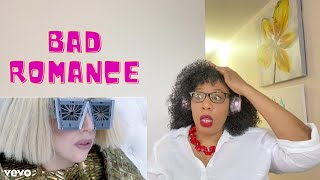 LADY GAGA  BAD ROMANCE Official Music Video REACTION [upl. by Ahsilahs]