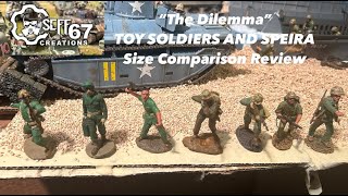 The Dilemma  Toy Soldiers and Speira  Size Comparison Review [upl. by Ariaj709]