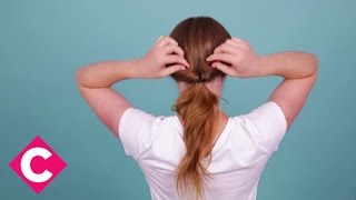 Simple low ponytail  Beauty Quickie [upl. by Anevad846]