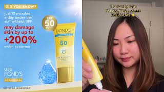 Hydration and Daily Sun Damage Protection —only with POND’S [upl. by Anahsor581]