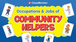 Exploring Community Helpers Understanding their Roles and Contributions Educational Video for Kids [upl. by Eniamraj]