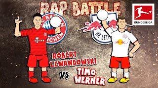 Lewandowski vs Werner Topscorer Rap Battle  FC Bayern München vs RB Leipzig  Powered by 442oons [upl. by Jilly857]