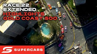 Race 22 Extended Highlights  Boost Mobile Gold Coast 500  2024 Repco Supercars Championship [upl. by Sitnalta]