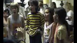 Kids rehearsal for Carols for A Cure 2000 [upl. by Justen881]