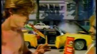 Pringles 80s Commercial with young Brad Pitt [upl. by Calvina618]