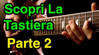 Lezioni di Chitarra Scopri La Tastiera Parte 2 [upl. by Odragde]