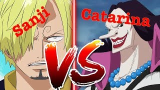 Sanji vs Catarina  One Piece Theory [upl. by Hewet374]