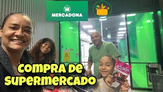 MERCADONA É O MELHOR SUPERMERCADO DE PORTUGAL COMPRA DA QUIZENA [upl. by Annaitat]