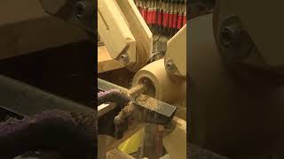 The Scraps Hybrid  Woodturning ♻️ woodworkingproject woodturning woodart [upl. by Odradlig]