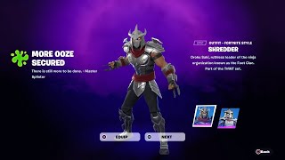 comment débloquer toutes les récompenses TMNT en 1 minute sur Fortnite [upl. by Tamarah11]