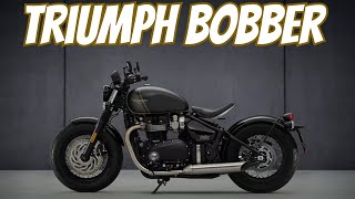 2024 Triumph Bonneville Bobber Demo and Review [upl. by Bianca57]