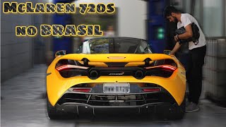 O CARRO MAIS POTENTE QUE EU JA ANDEI MCLAREN 720S DE 720CV [upl. by Poole]