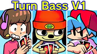 Friday Night Funkin TurnBass  BPM Song FNF PaRappa the Rapper Scratchin Melodii FNF Mod [upl. by Llemor]