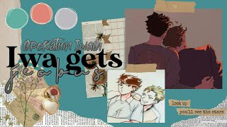 Operation IwaOi Iwa gets Jealous  Haikyuu Texts [upl. by Nelac138]