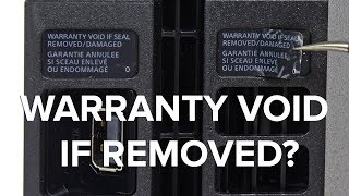 Remove All Your Warranty Void Stickers But Send Us Pictures First [upl. by Questa]