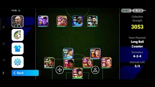 efootball mobile 4 2 4 formation discussion [upl. by Wallace]