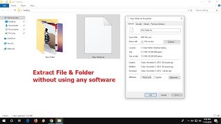 How to Unzip amp Unrar Files without Installing any Software [upl. by Keelby]