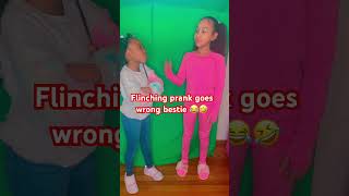 When flinching prank goes wrong 😂🤦🏽‍♀️shorts explore fyp payton theaubreymadisynshow 🤣 [upl. by Balbur]