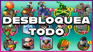 DESBLOQUEA TODAS LAS CARTAS EN PvZ Héroes ACTUALIZADO  Shin [upl. by Hubble]