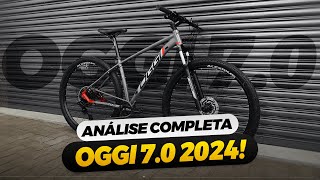 ANÁLISE NOVA BIKE OGGI 70 2024 NOVO CUES 1X9 VELOCIDADES A HT MAIS EM CONTA DO MERCADO NACIONAL [upl. by Eimmij]