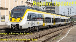 TSW4 Repaint Vorstellung Bwegt Lackierung [upl. by Enaj]