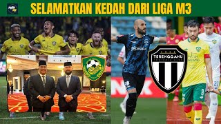 TMJ Bayarkan Gaji 3 BULAN Pemain Kedah  Terengganu ambil 2 midfield Eropah [upl. by Einafets]