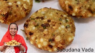 Sabudana Vada Recipe  Ramadan Special  How To Make Sabudana Vada  Street Food Zaika [upl. by Ahsiliw921]