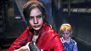 Resident Evil 2 Remake Claire  Pelicula completa en Español  PS4 PRO 1080p 60fps [upl. by Irehs]