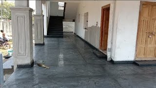 steel gray granite or lapotra flooring or double Patti ke step [upl. by Hurff636]