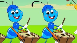 The Ants Go Marching One By One  Children Nursery Rhymes I Kindergarten Kids Songs [upl. by Naam]