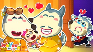 Jealous Song 🤱  MORE Family Care Song 🎶 Wolfoo Nursery Rhymes amp Kids Songs [upl. by Aristotle398]