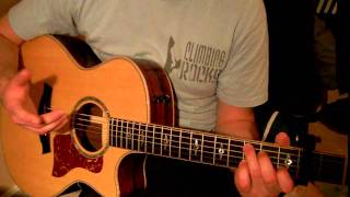 Tracy Chapman  Fast Car Acoustic Guitar Tutorial Chris Schaefer [upl. by Oppen]