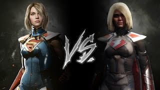 Injustice 2  Supergirl Vs Overgirl VERY HARD [upl. by Lorrad]