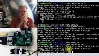 Raspberry Pi LESSON 28 Controlling a Servo with Raspberry Pi and Python [upl. by Eseekram19]