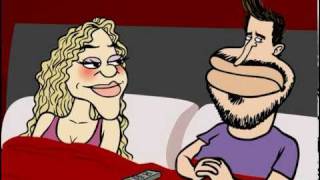 Marcatoons Loca loca  Shakira y Piqué Waka waka [upl. by Maclaine781]