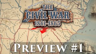 🧤🎖️Grand Tactician The Civil War 18611865 1  Der Weg in den Krieg Beta Preview🇩🇪 Deutsch [upl. by Ori775]