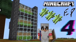 EP4 Making sugarcane farm in GAMA KINGDOM Mincraft bedrock edition minecraft bedrock sugarcane [upl. by Grosvenor204]