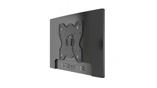 Monoprice SlimSelect Series Low Profile Compact Fixed TV Wall Mount Bracket Installation  43218 [upl. by Mannuela955]