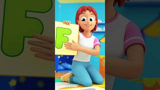 ABC Song with Letters Educational Shorts एबीसी गीत shorts hindipoem onlinelearning kindergarten [upl. by Page]