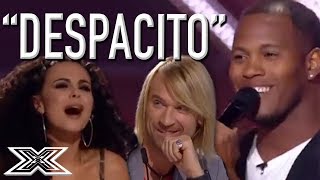 Luis Fonsi ft Daddy Yankee quotDESPACITOquot Cover Has Judges amp Audience On Their Feet  X Factor Global [upl. by Leumhs137]