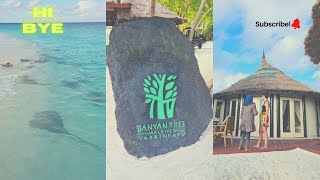 Banyan Tree Vabbinfaru MALDIVES VLOG 8 [upl. by Kunin]