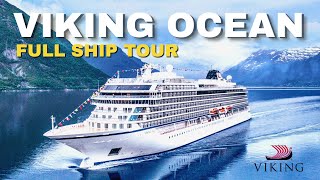 Viking Ocean Cruises  Full Ship Walkthrough Tour amp Review 4K  Viking Saturn [upl. by Cordelie]