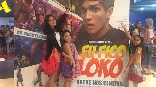 VLOG INDO ASSISTIR EU FICO LOKO O FILME [upl. by Wait]