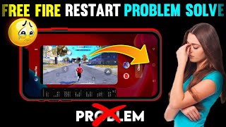 How To Solve Free Fire Background Restart Problem  Free Fire Minimize Restart Problem  Free Fire [upl. by Kermie]