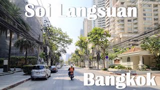 BANGKOK Luxury Apartments at Langsuan Road Chidlom Hotels and Condos [upl. by Gilead219]