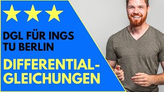 Livestream zu DGL Altklausur Differentialgleichungen für Ingenieure Teil 2 TU Berlin [upl. by Getter]